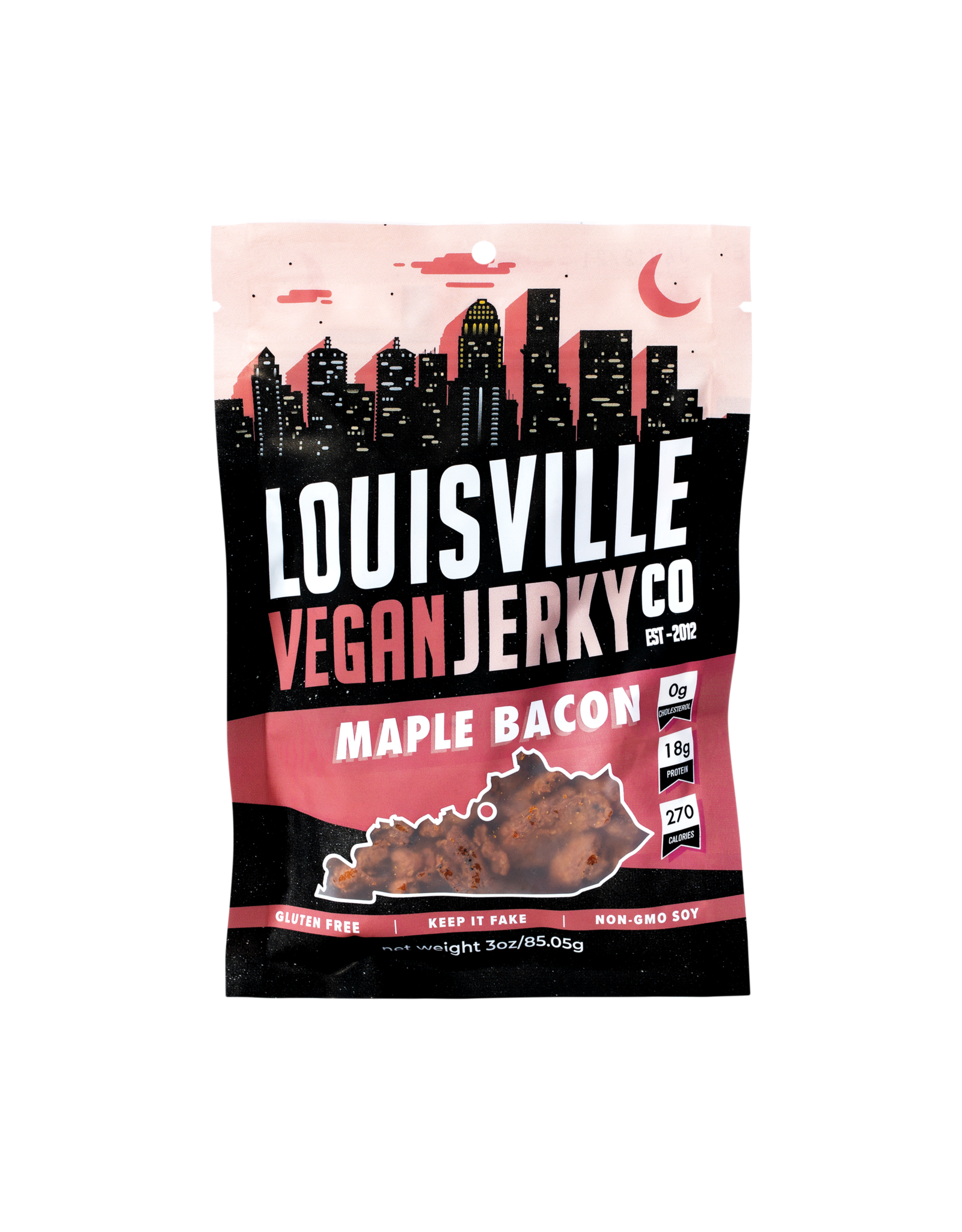 Louisville Vegan Jerky Co. Louisville Vegan Jerky (Maple Bacon)