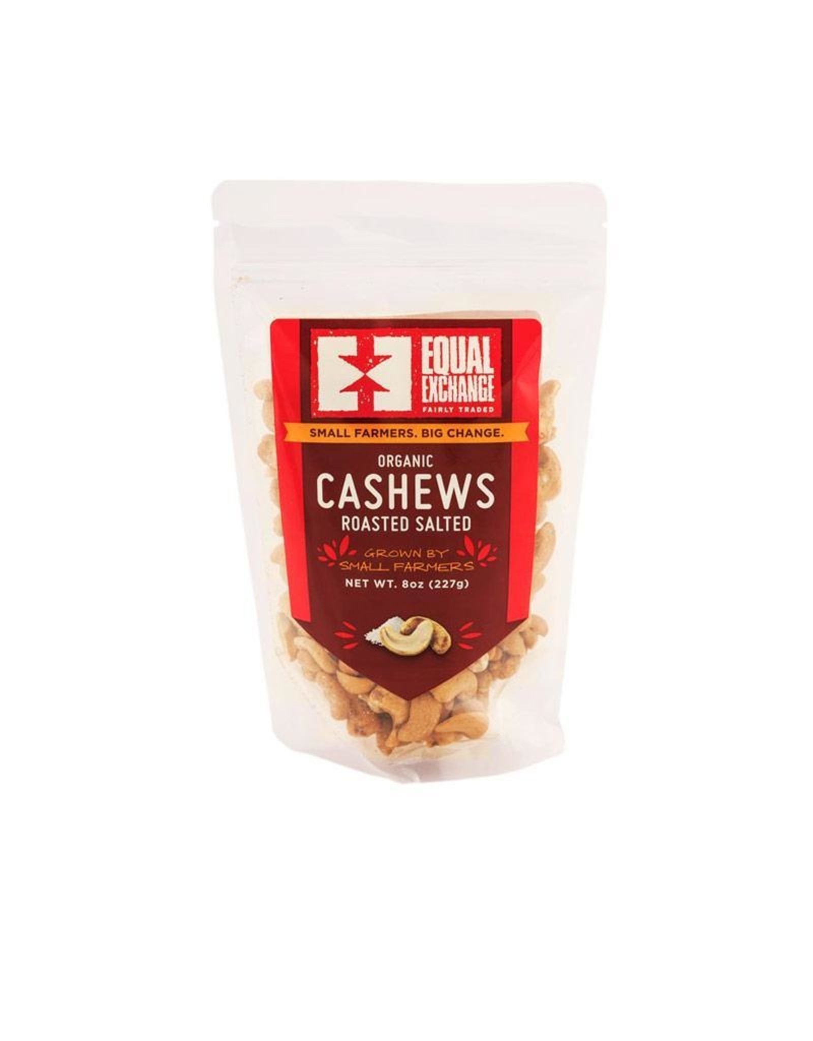 Equal Exchange Equal Exchange Organic Nuts Cashews 8 oz (Roasted & Salted)