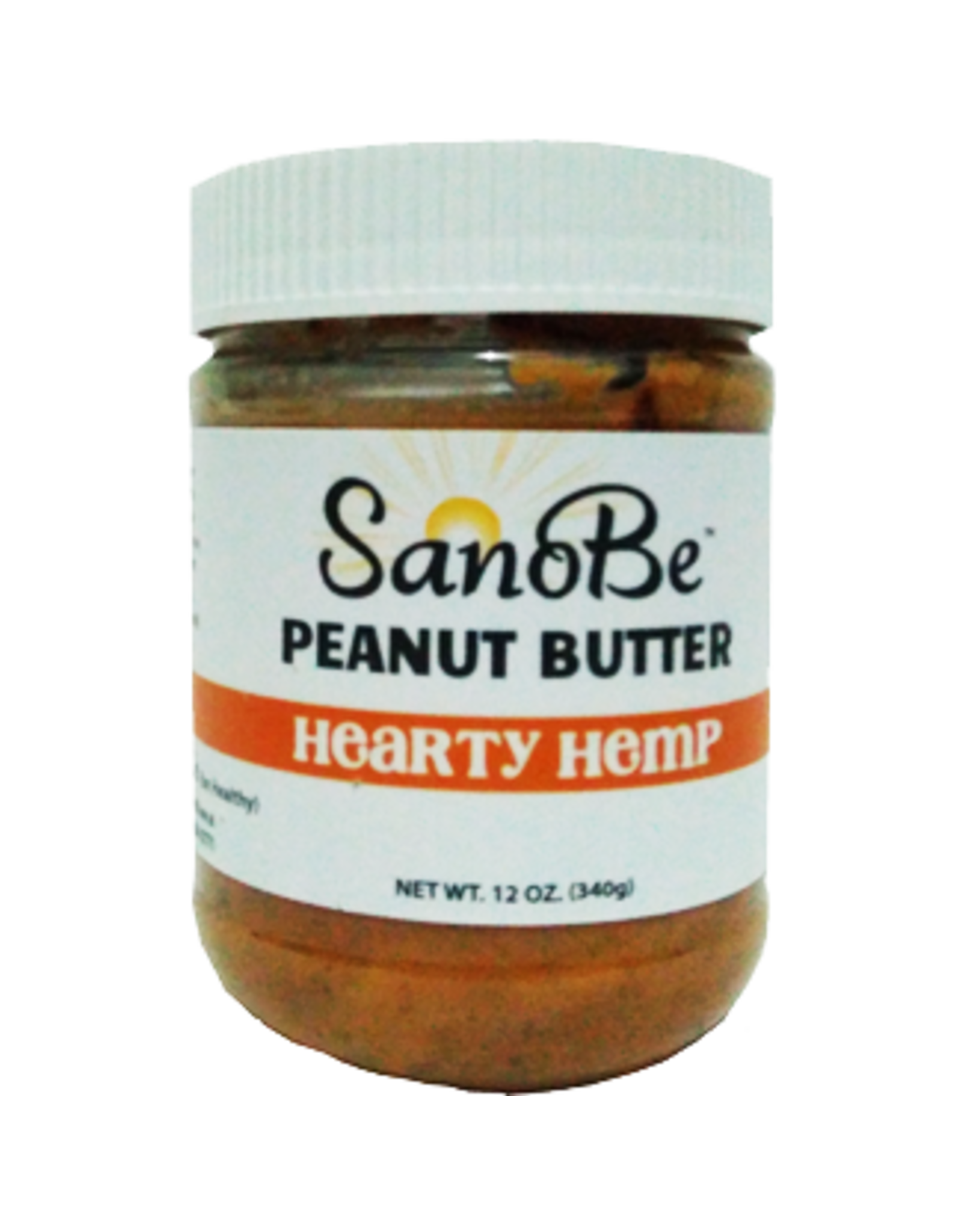 Sano Be Superfoods SanoBe Peanut Butter (Hearty Hemp) 12 oz