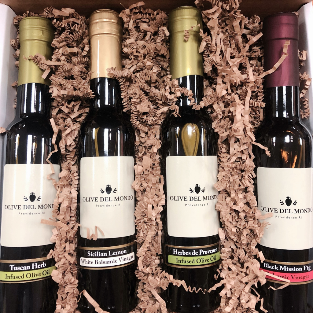 Mediterranean Ultimate Oil & Vinegar Gift Basket - Olive del Mondo