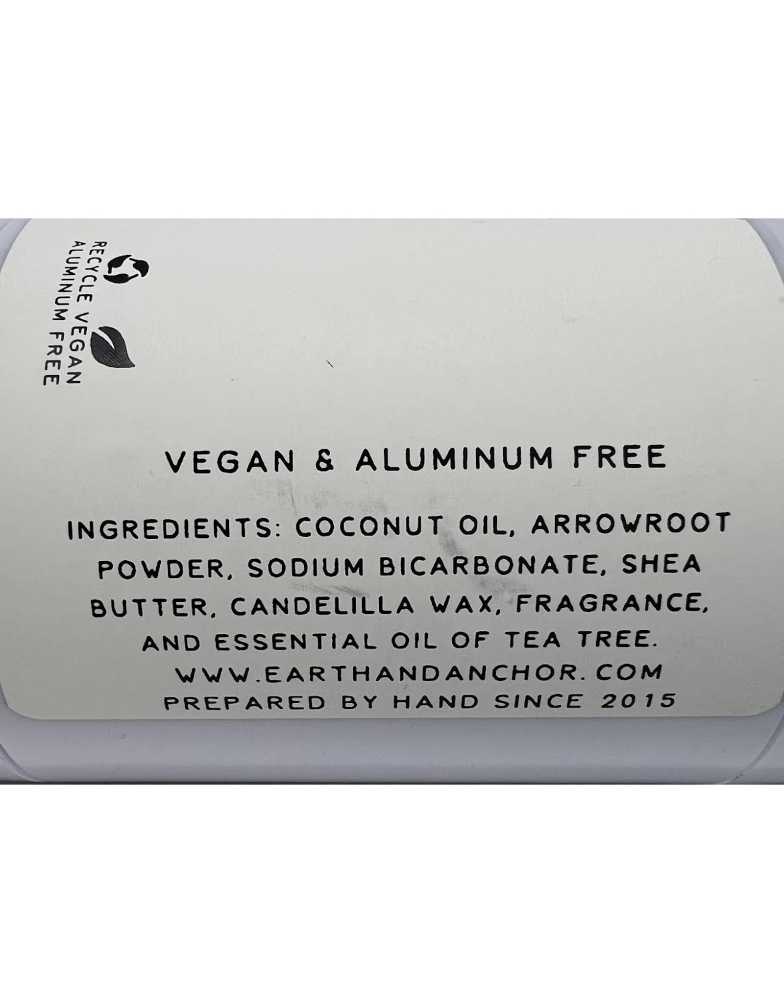 Earth & Anchor Deodorant