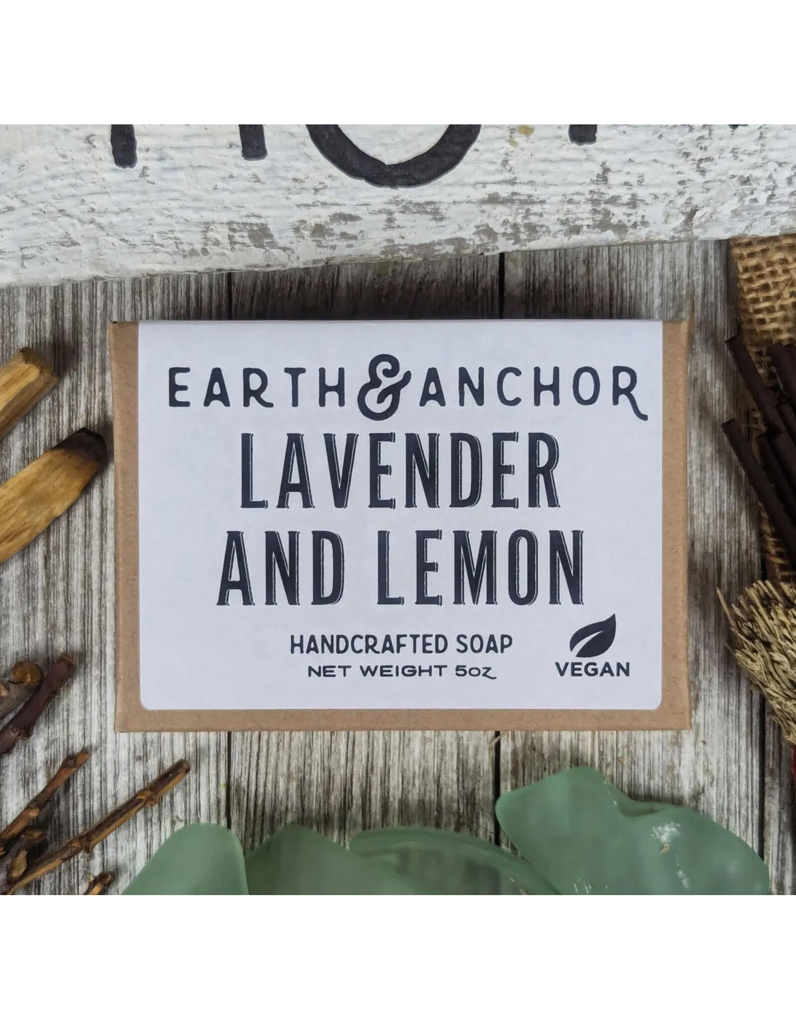 Earth & Anchor Soap (Lavender & Lemon)