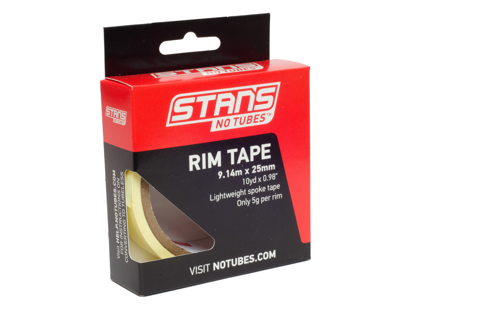 Rim Tape, Yellow, 25mm x 9.14m roll