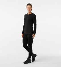 W Thermal Merino Crew, Black