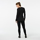 W Thermal Merino Crew, Black