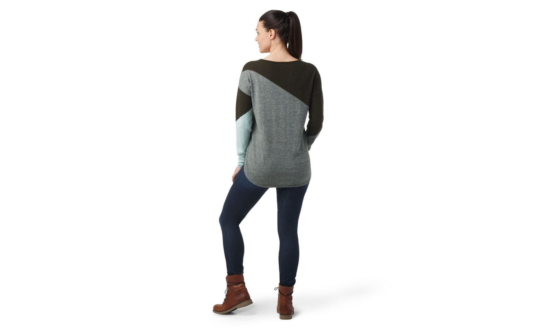 Shadow Pine Colourblock Sweater