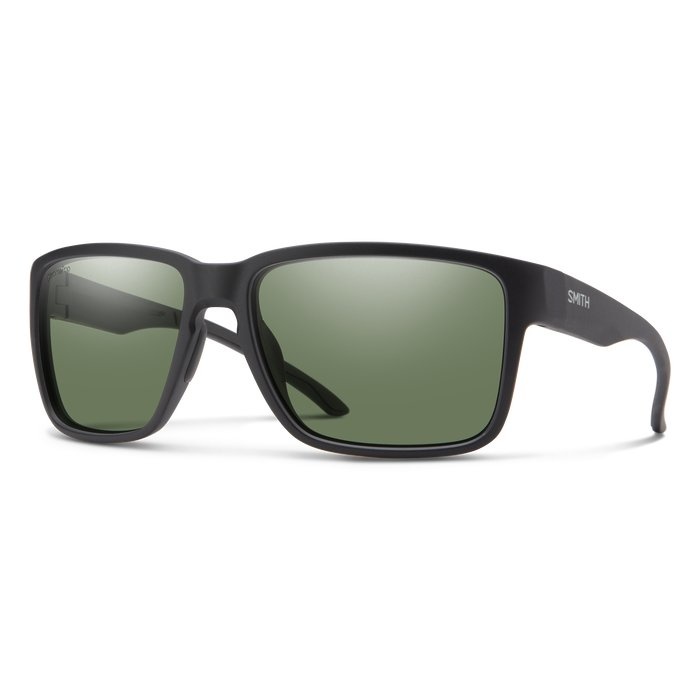 Emerge-Matte Black, ChromaPop Polarized Gray Green