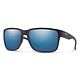 Emerge-Matte Black, ChromaPop Polarized Blue Mirror