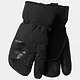 ULLR D 3 finger Glove, Black