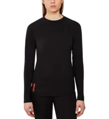 W RedHeat Active Crew, Black