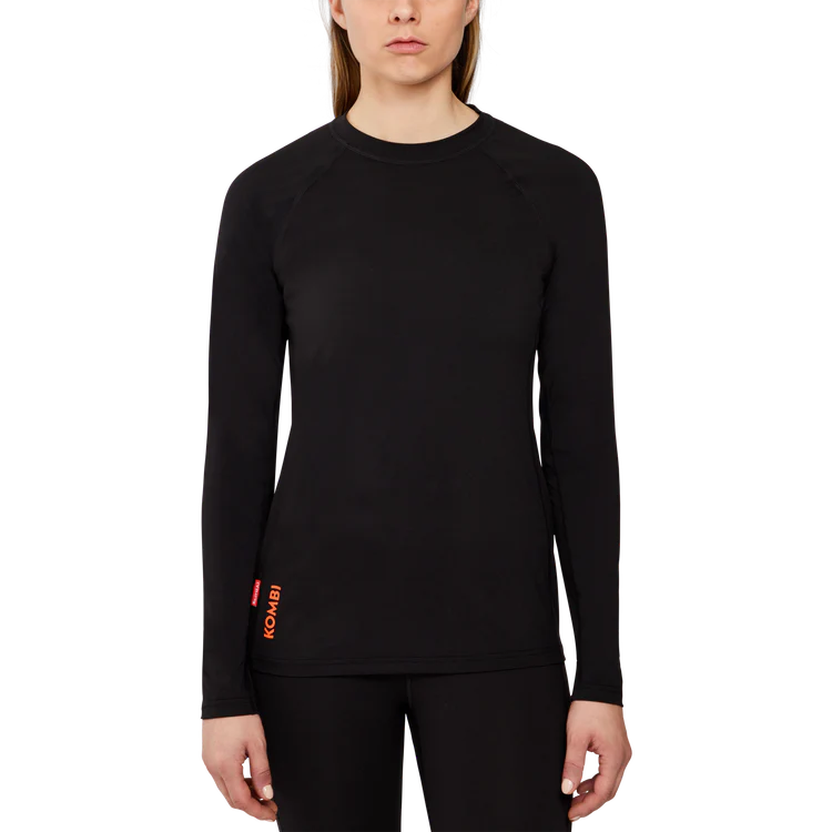 W RedHeat Active Crew, Black
