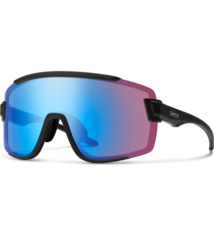 Wildcat Matte Black ChromaPop Low Light Rose Blue Mirror / Clear