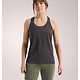 W Taema Tank, Black Heather