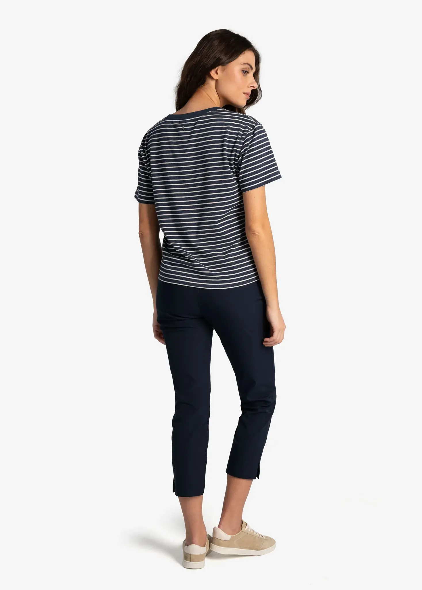 W Parc T Shirt, Blue Stripe