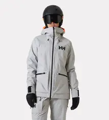 W Powderqueen 3.0 Jacket, Grey