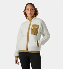 W Imperial Pile Snap, Cream