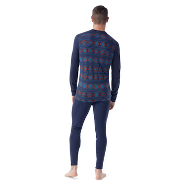 Classic Merino Thermal Crew,  Deep Navy