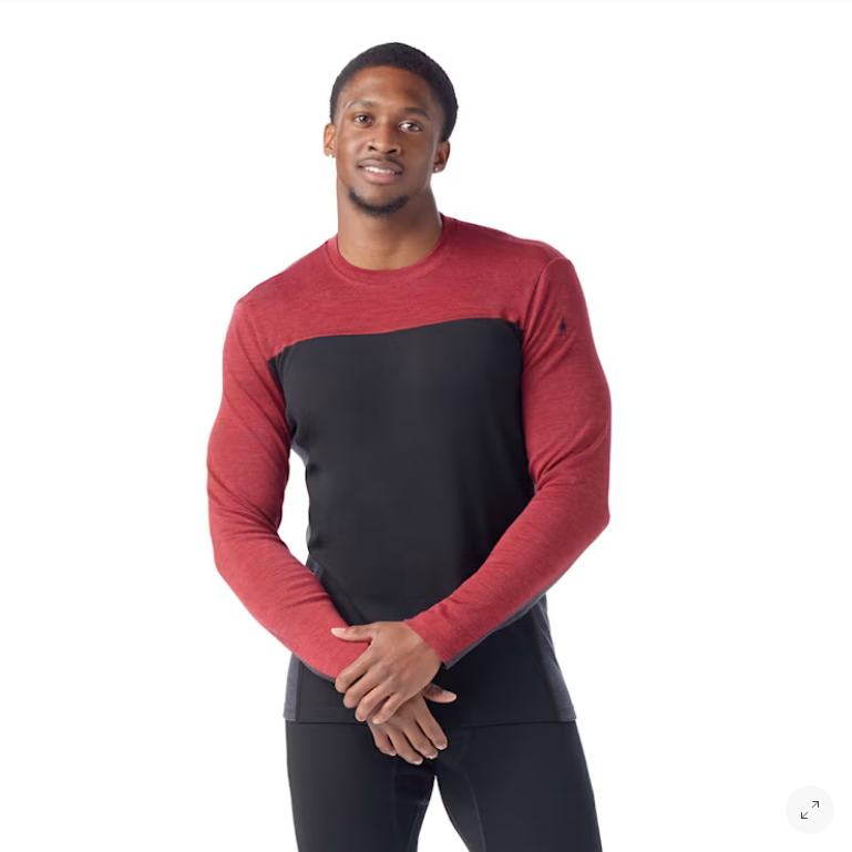 Thermal Merino Crew, Black Curant