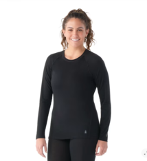 W All Seasons Merino Crew, Black