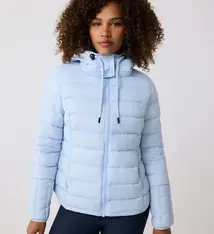 Emeline Down Jacket, Glacier