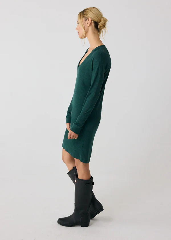 Traverse V Neck Dress, Amazonia