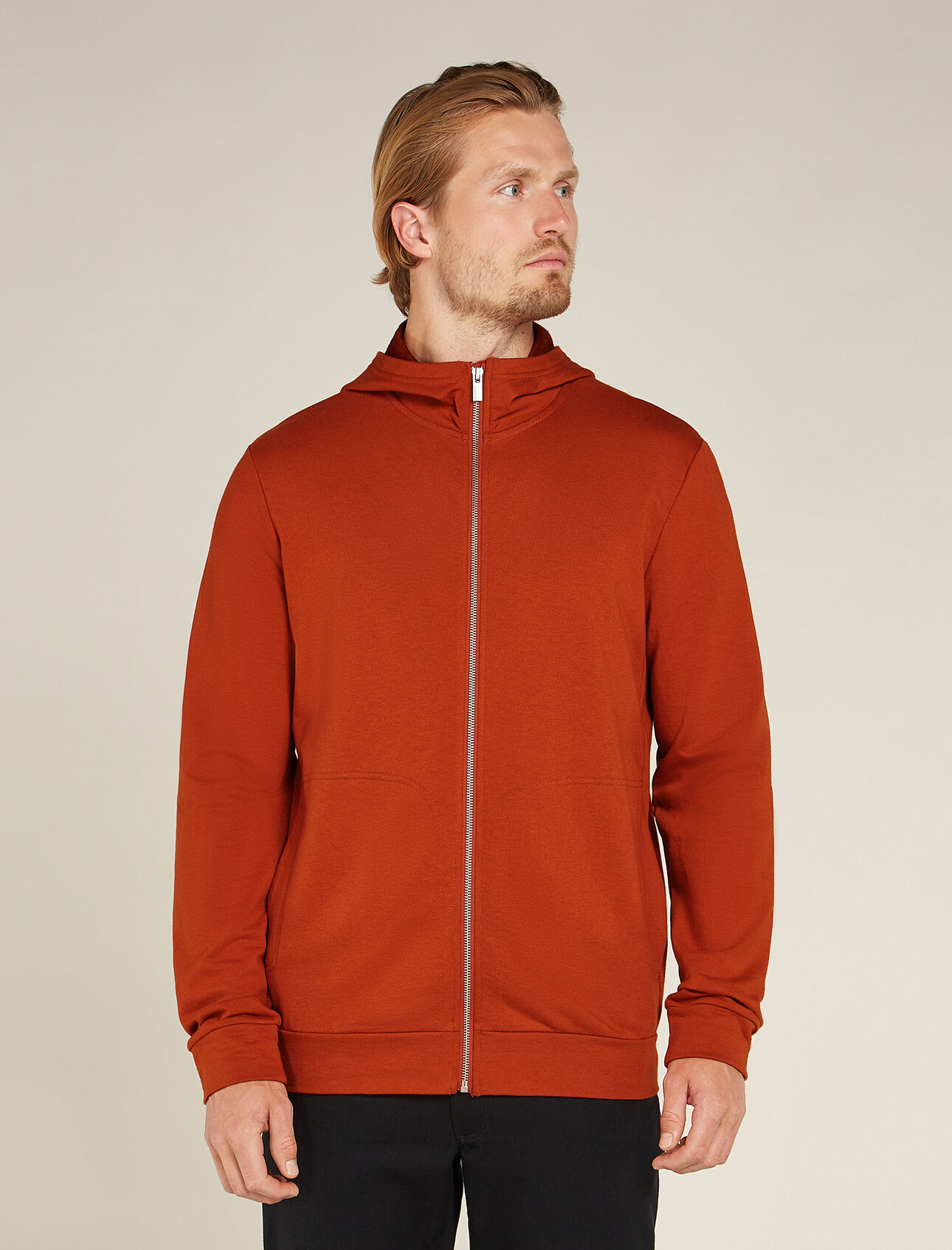icebreaker Central Classic Hoodie, Molten