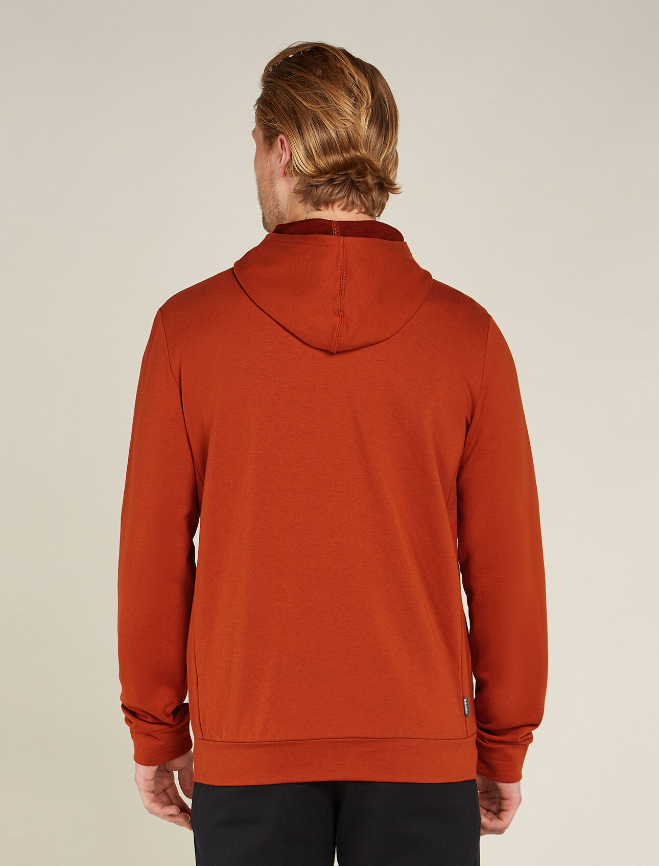 icebreaker Central Classic Hoodie, Molten