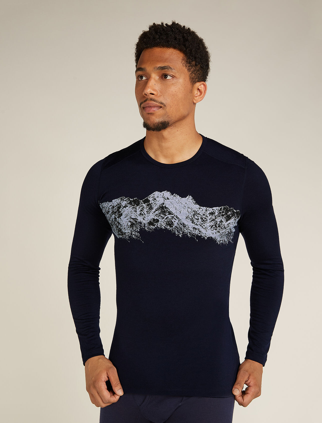 icebreaker Oasis 200 LS, Remarkable Black