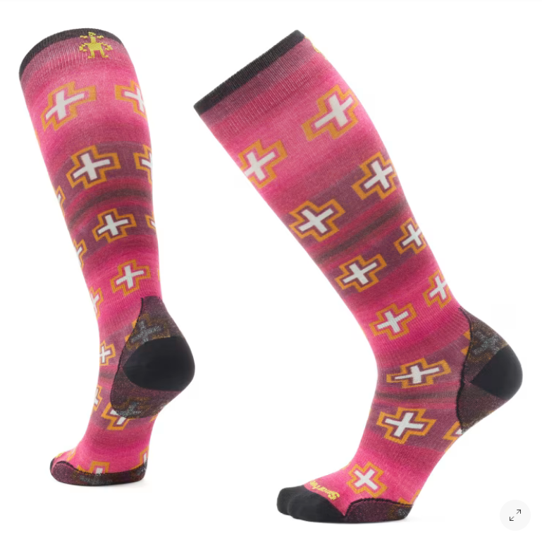 W Ski Zero Cusion, Pink Cross