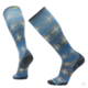 Ski Zero Cushion, Crossed Blue