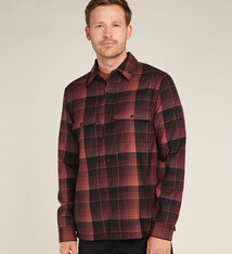 icebreaker Dawnder LS Plaid, Bitterswet