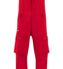 Surmount Shell Bib Pant, Red