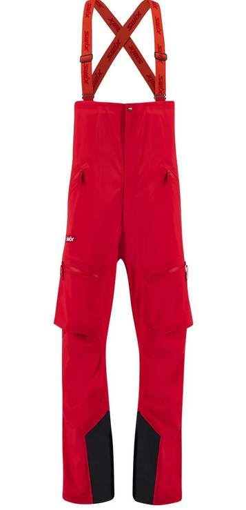 Surmount Shell Bib Pant, Red