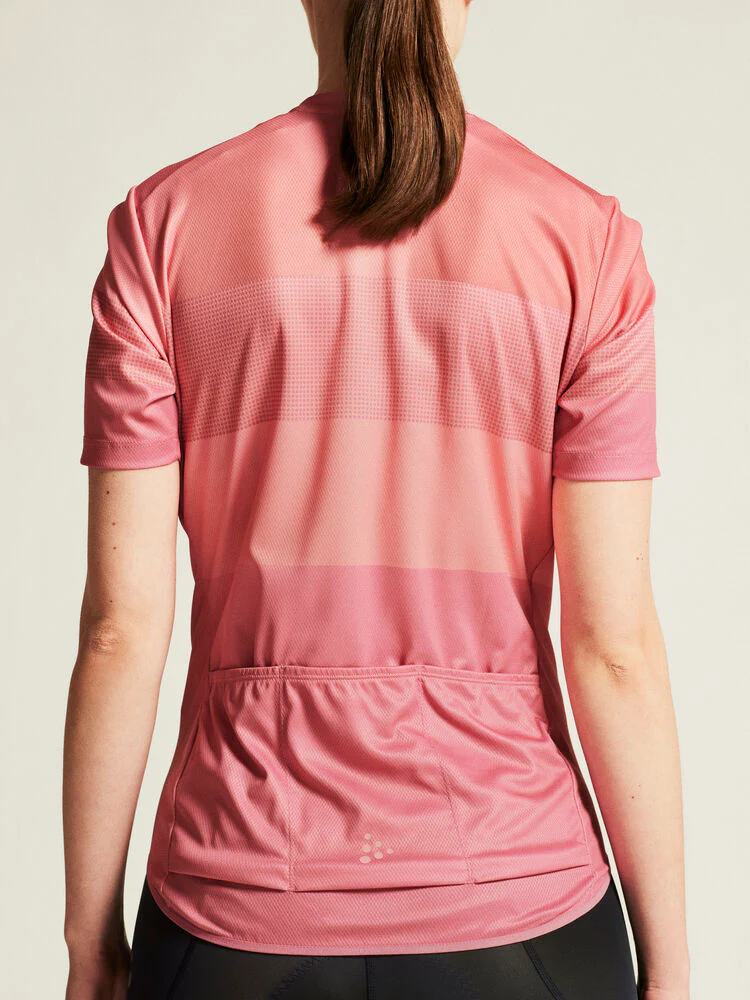 Craft W Core Enurance Logo Jersey, Rose