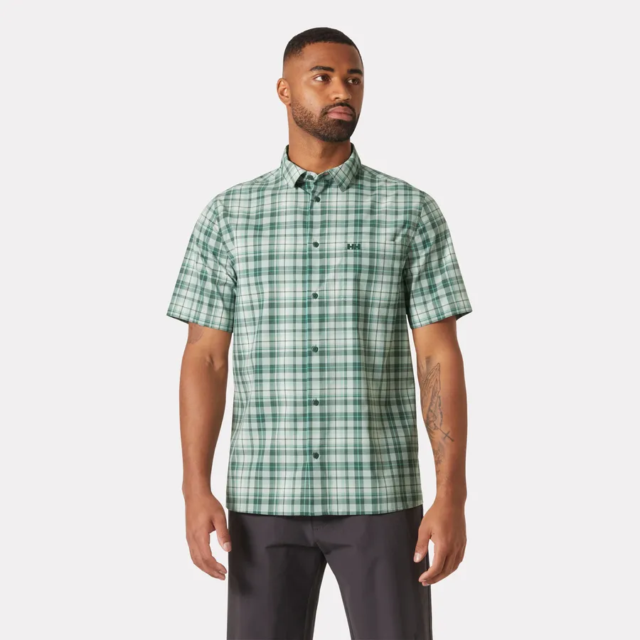 Fjord QD SS Shirt, Green Mist