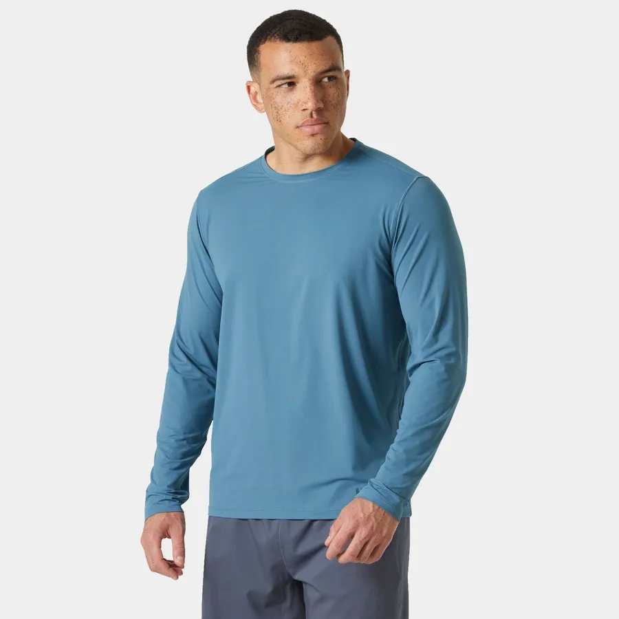 Shine Solen LS Crew, Washed Navy