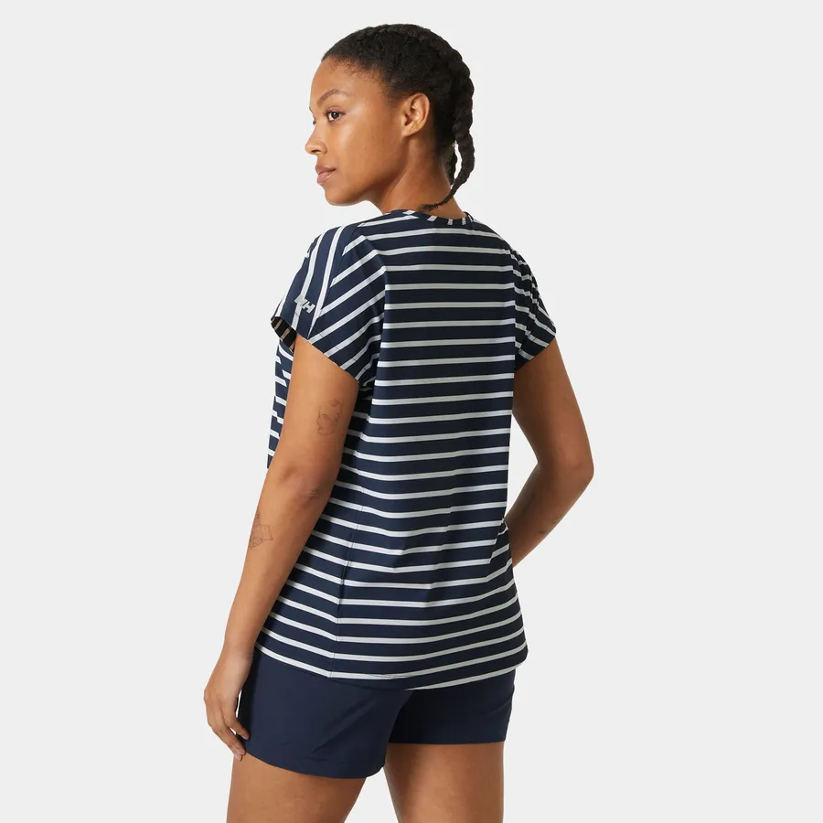 Thalia Summer Top, Navy Stripe