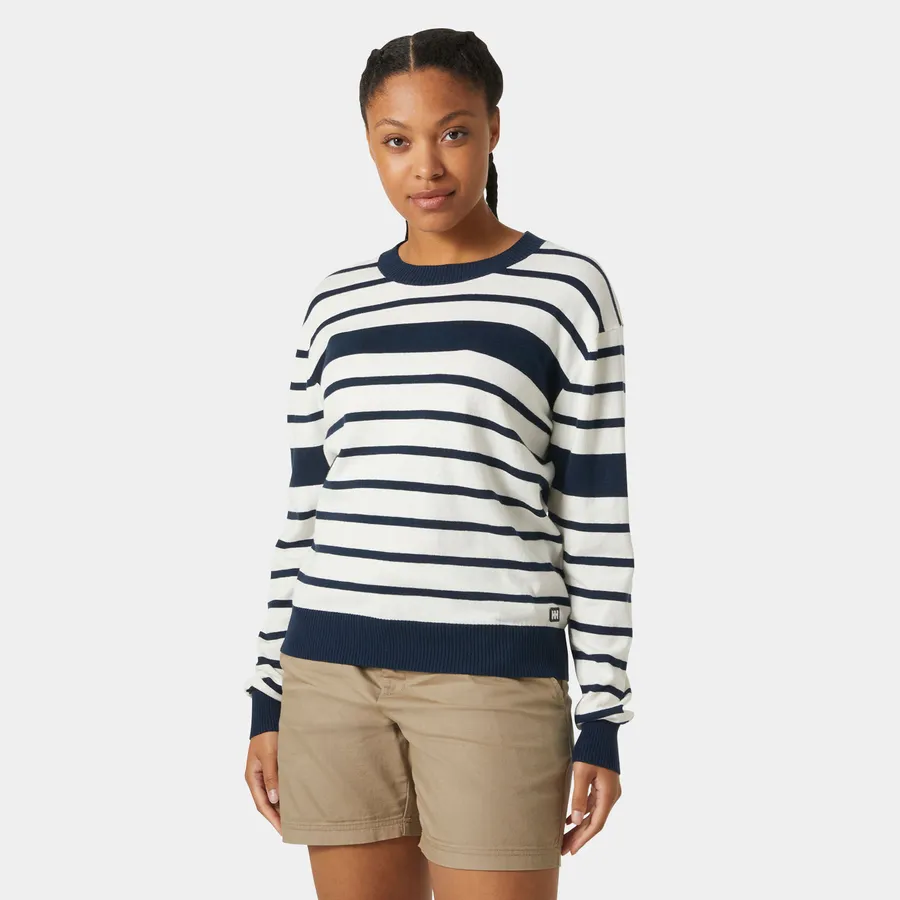 W Skagen Sweater, Navy Stripe