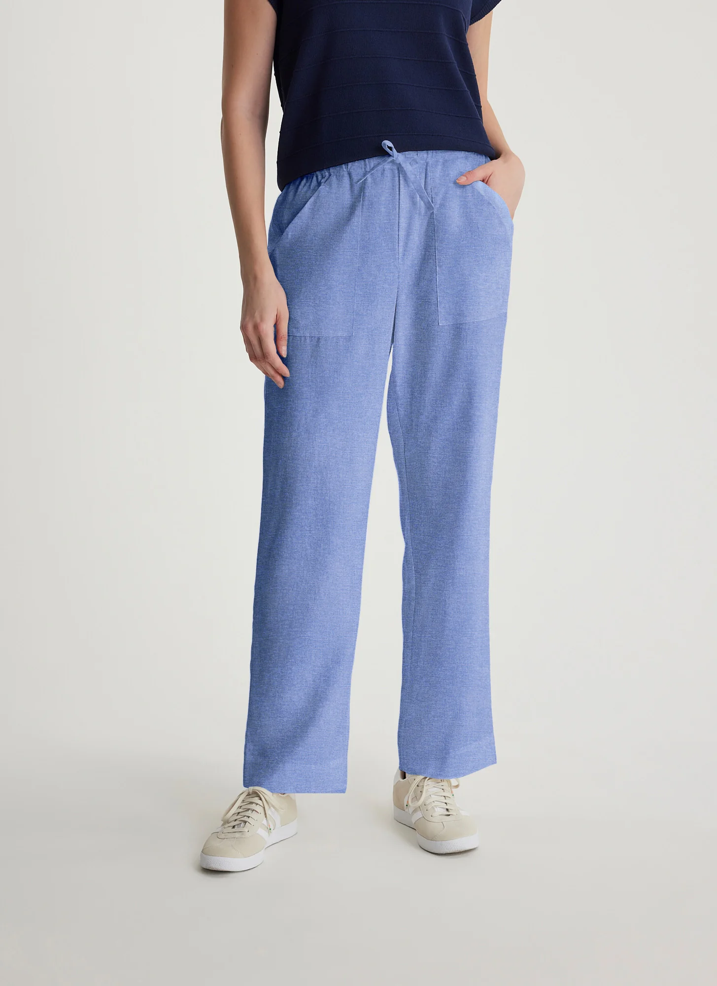 Avery Pants, Chambray
