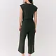 Effortless Wrap Jumpsuit, Olive