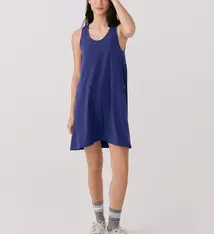 Olivie Swing Dress, Dusk