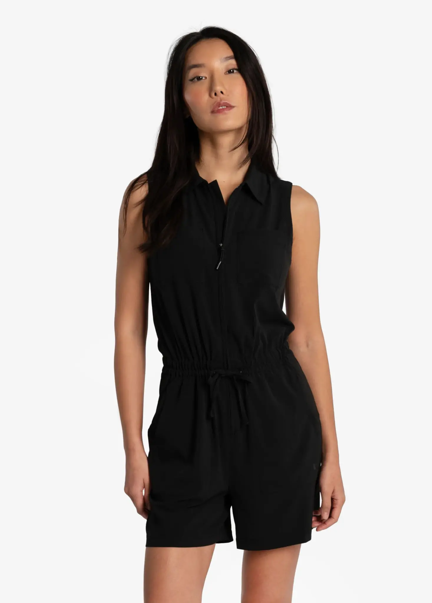 Momentum Romper, Black