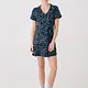 Olivie V Neck Dress, Floral Outerspace