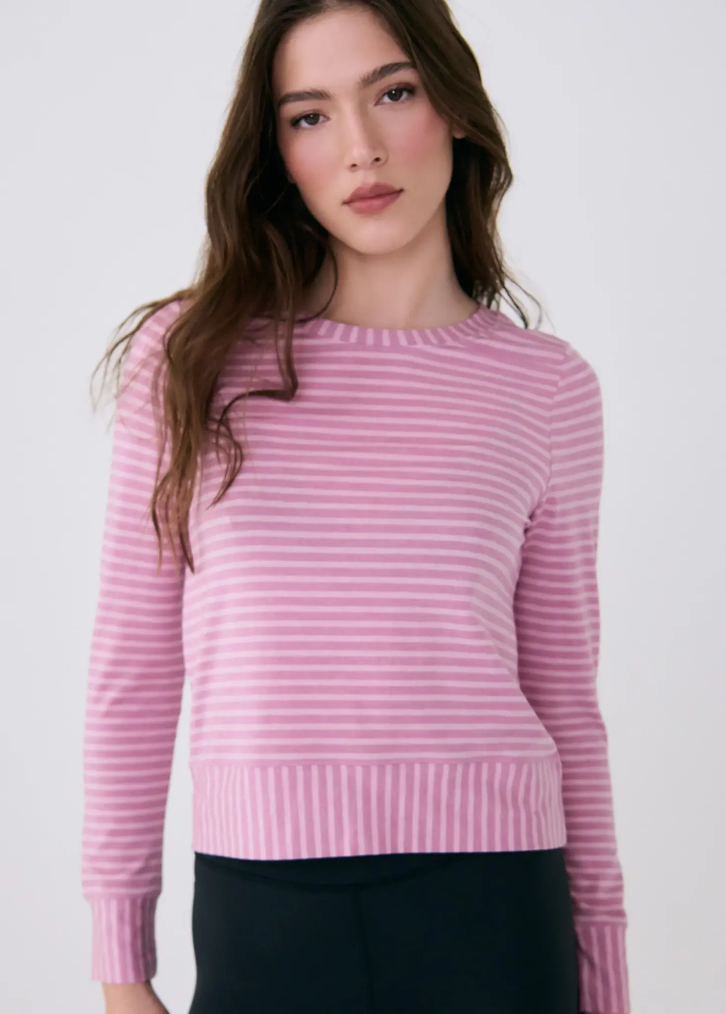 Dynamic Sweater Shirt, Rosewood