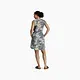 Spotless Traveler Tank Dress, Deep Blue Fern