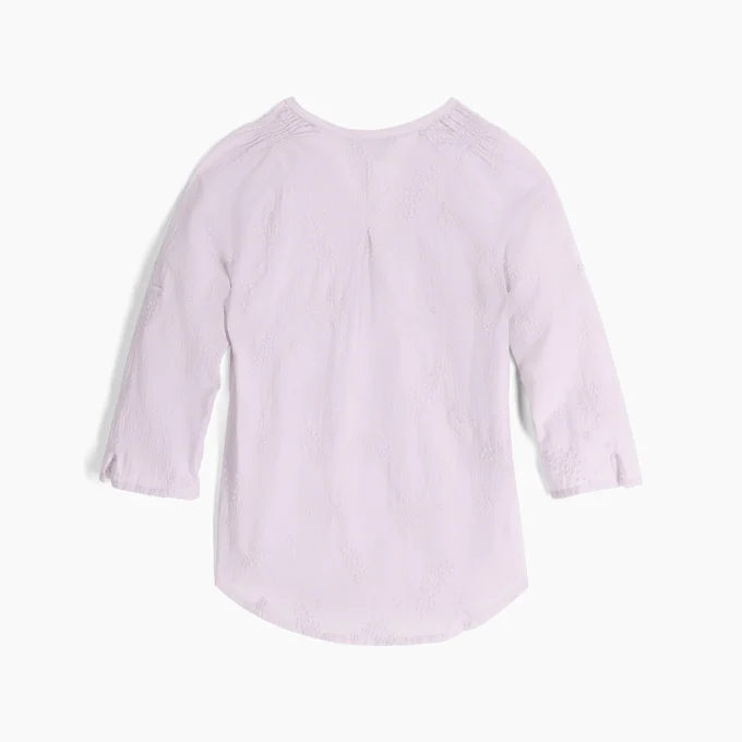 Oasis Tunic 3/4 Sleeve, Thistle