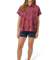 Flylow Gear W Around Town Shirt, Garnet