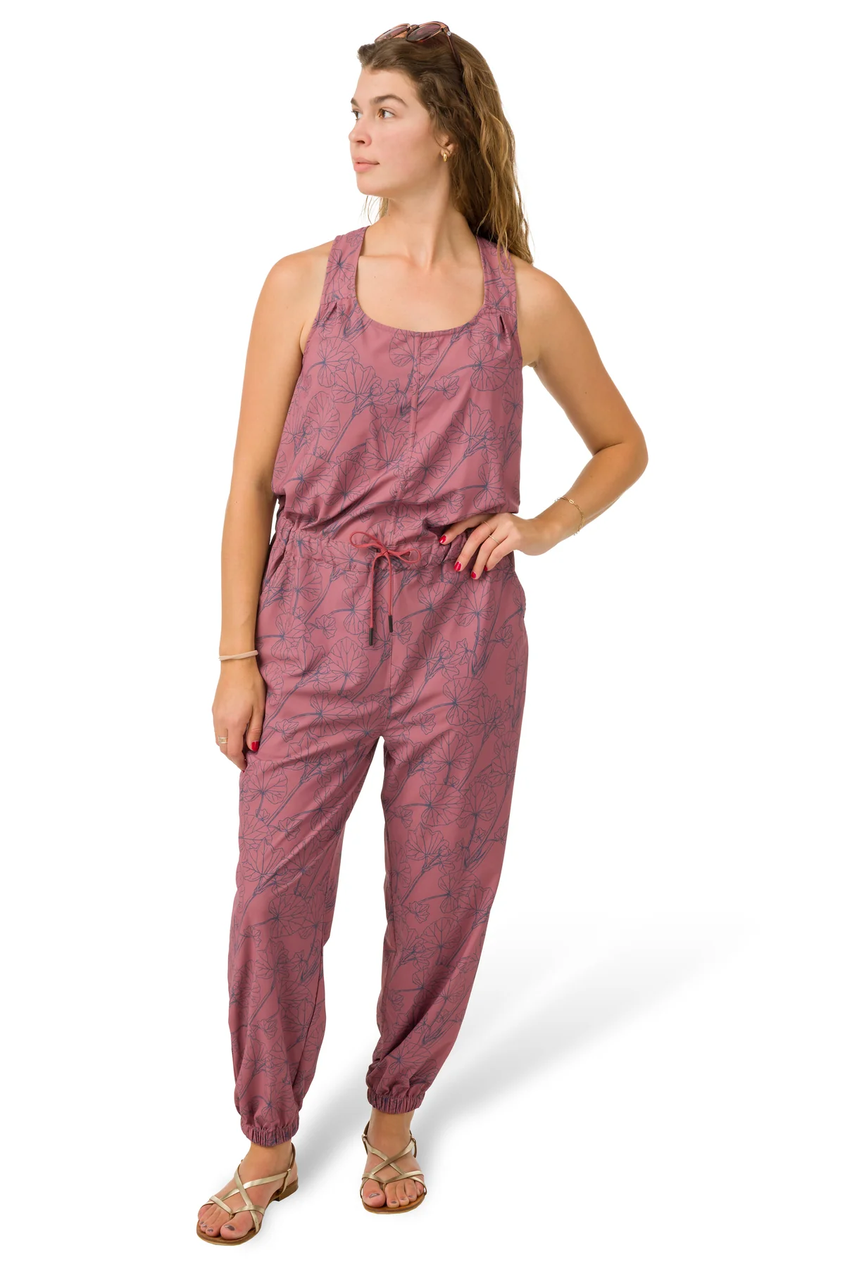 Flylow Gear Trucker Jumpsuit, Garnet