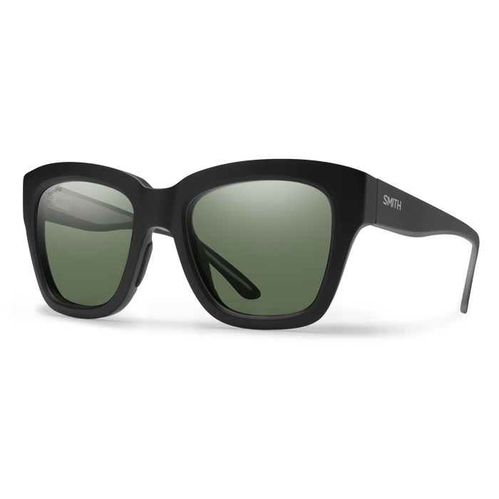Sway, Matte Black/Polarized Grey Green