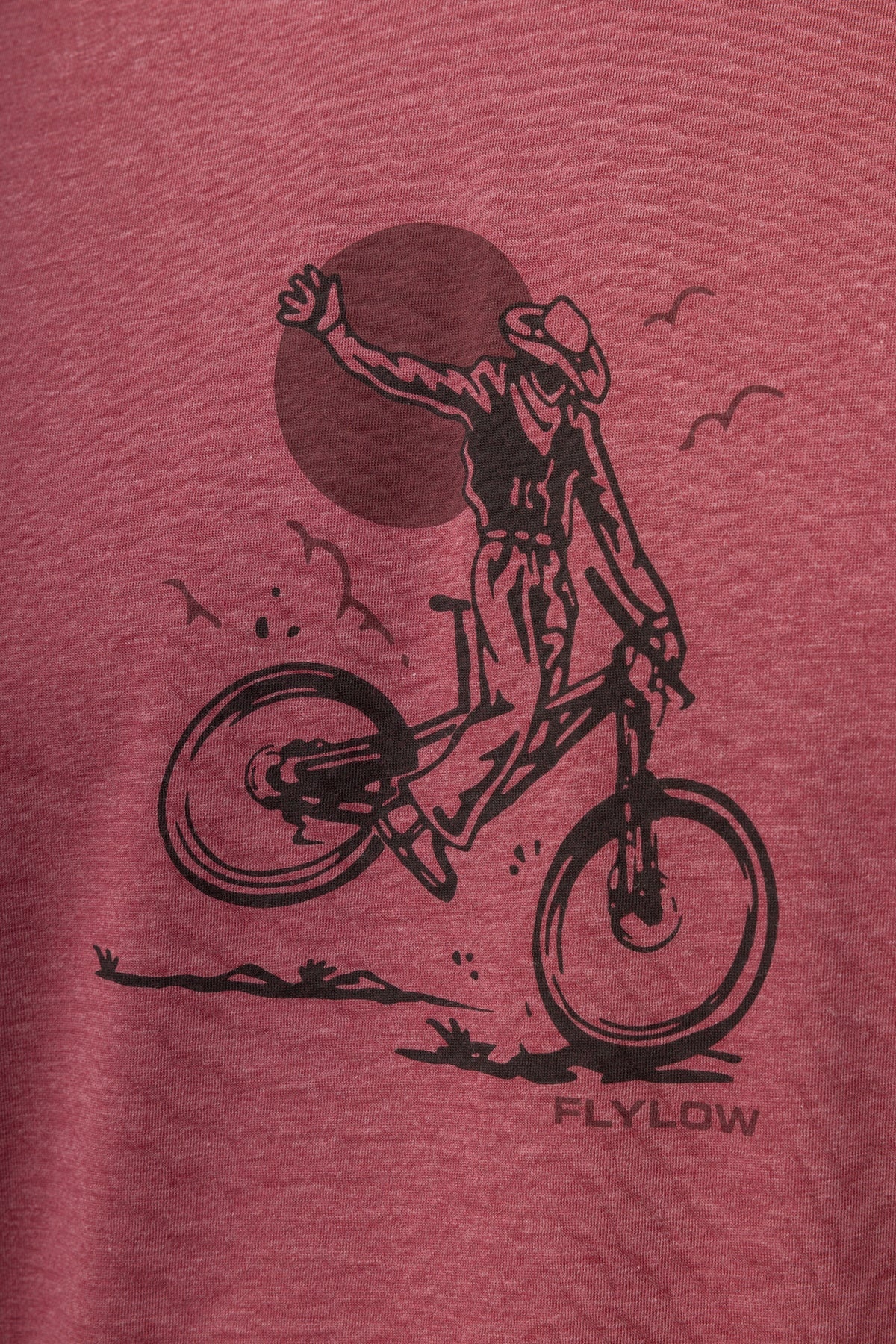 Flylow Gear MTB Trick Tee, Garnet
